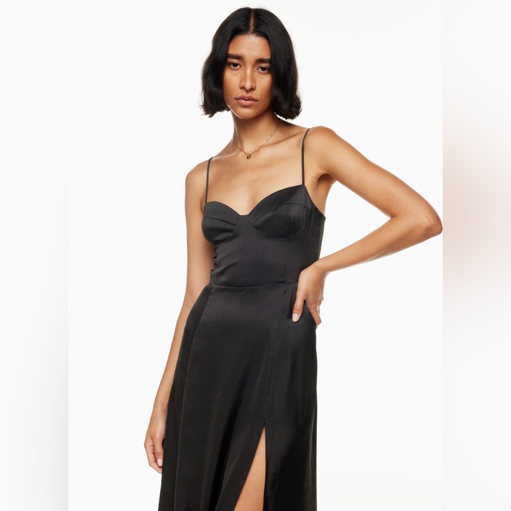 Aritzia Wilfred Glaze Dress Size 2 Black